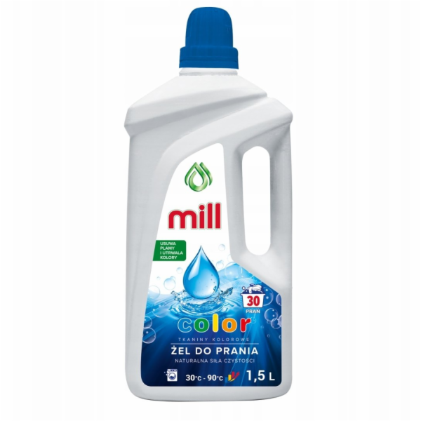 MILL Prací gel Kolor 1,5 l (hromadné balení 8 ks)