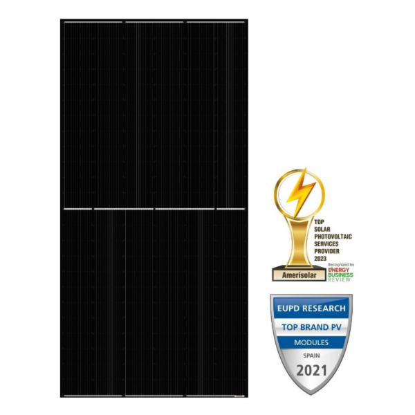 Solarmi solární panel Amerisolar Mono 585 Wp černý 144 čl...