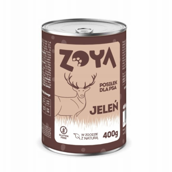 ZOYA Deer - vlhké krmivo pro psy - 400g