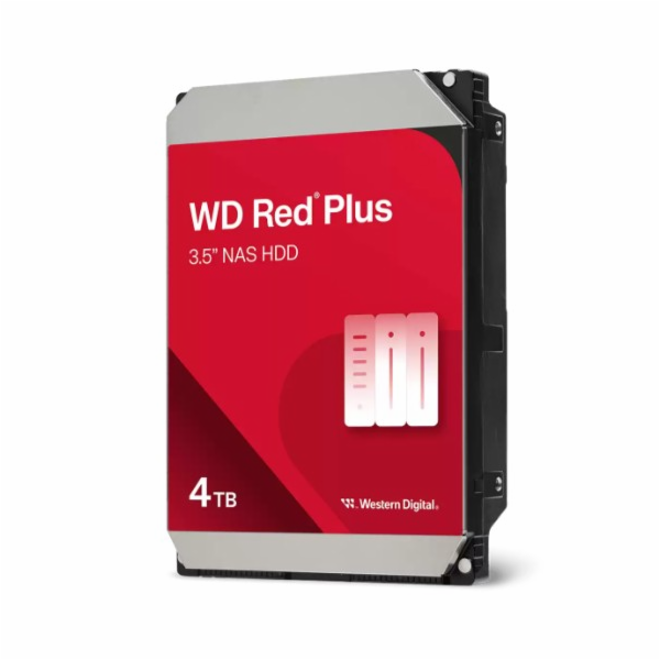 HDD 4TB WD40EFZZ Red Plus 128MB SATAIII 5400rpm
