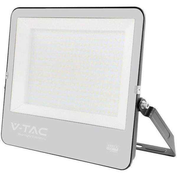 V-TAC 300W LED Floodlight CREE CHIP Black Body Grey Glass...