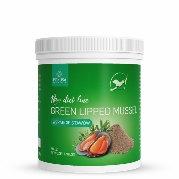POKUSA RawDietLine Green Lipped Mussel - doplňky stravy p...