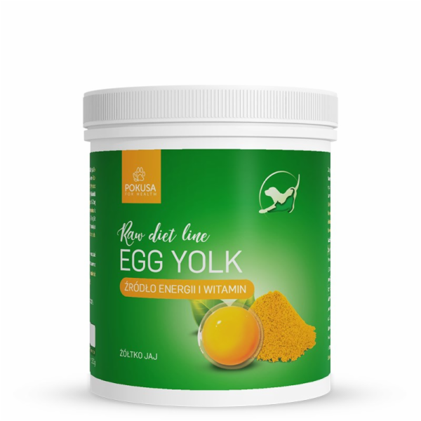 POKUSA Egg Yolk RawDietLine - doplňky stravy pro psy a ko...