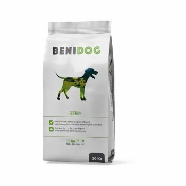 BENIDOG Energy - suché krmivo pro psy - 20kg