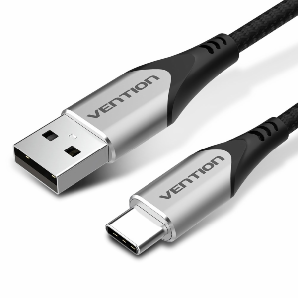 Vention CODHF USB kabel USB 2.0 1 m USB A USB C Hliník, Č...