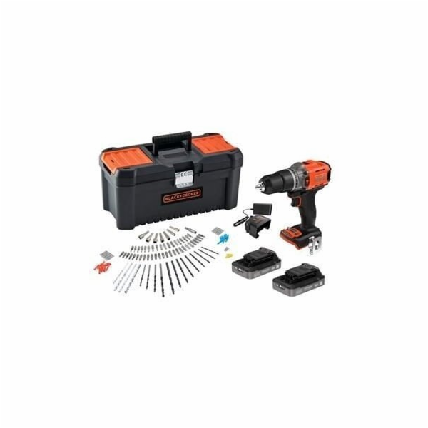 Vrtací šroubovák 18 V BCD383D2TA BLACK+DECKER