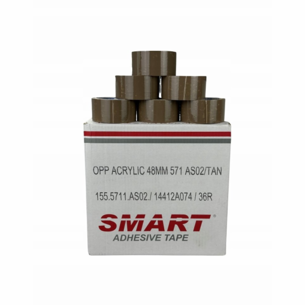 BSTech&nbsp;Balicí&nbsp;páska&nbsp;akrylová&nbsp;48*60&nbsp;m&nbsp;hnědá&nbsp;karton&nbsp;36&nbsp;ks