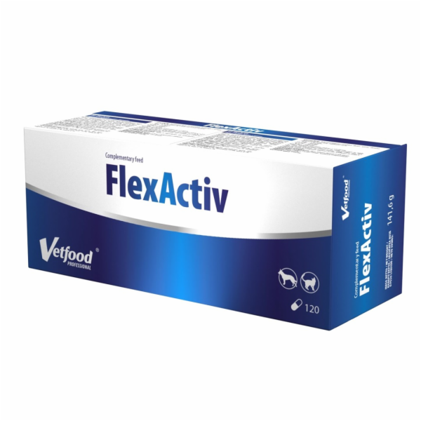 VETFOOD Flex Activ - doplňky stravy pro psy a kočky - 120 ks