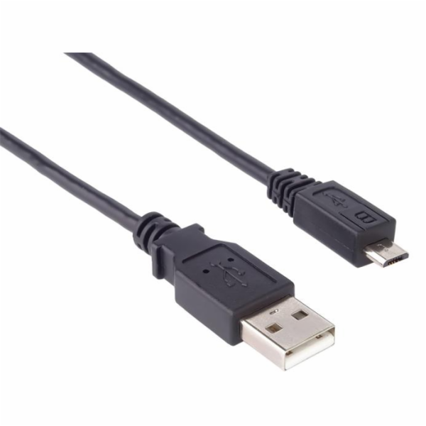PremiumCord Kabel micro USB 2.0, A-B 3m