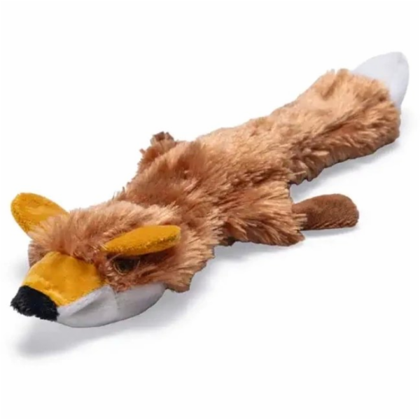 Beeztees Flatino Hračka pro psy plyš liška pískací 30cm