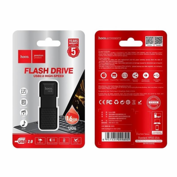 Flash disk HOCO UD6 USB 2.0 16GB