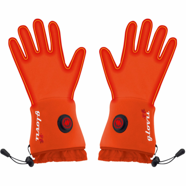 GLOVII Universal, Vyhrievané rukavice, L-XL, čer