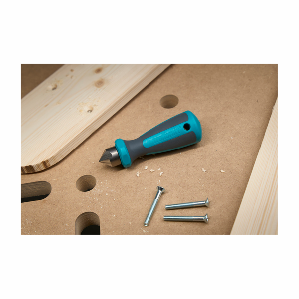 Wolfcraft ruční záhlubník,19mm 3břity 4317000