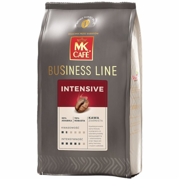 MK Cafe Kávová zrna MK Cafe Business Line Intenzivní káva...