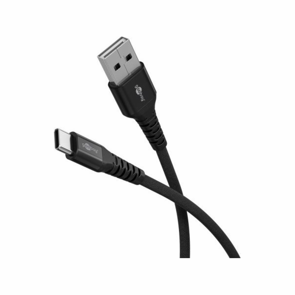 goobay Supersoft USB 2.0, zástrčka USB-A > zástrčka USB-C...