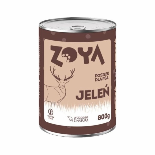 ZOYA Deer - vlhké krmivo pro psy - 800g