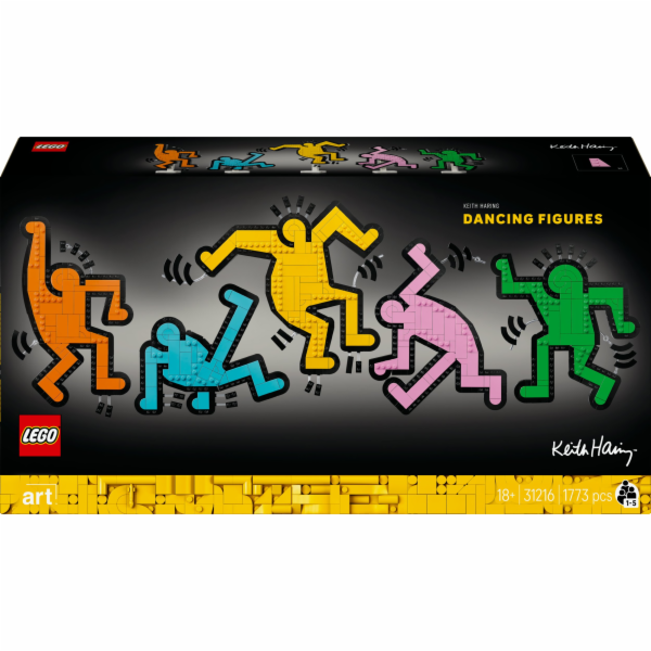 LEGO 31216 Art Keith Haring - Tanzende Figuren