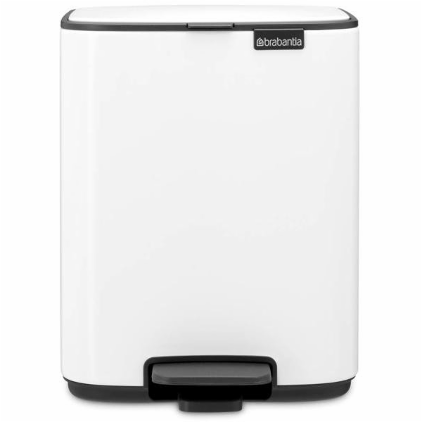 Brabantia Bo Pedal Bin 7L - Bílá