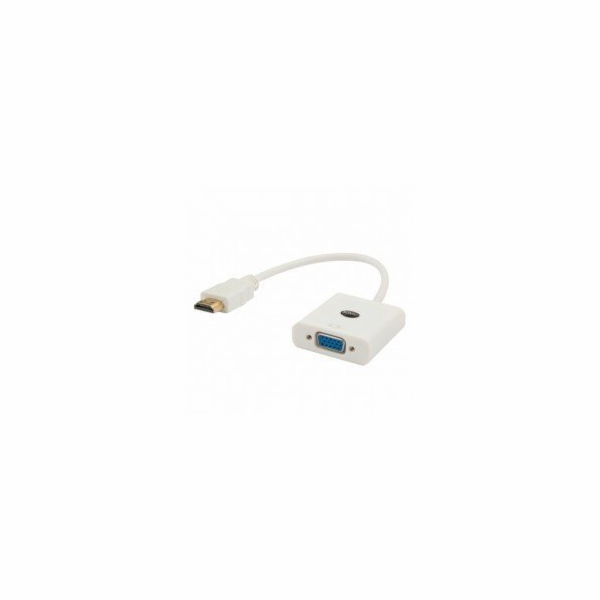 SAVIO ADAPTÉR HDMI (M) – VGA (F) BÍLÝ CL-201