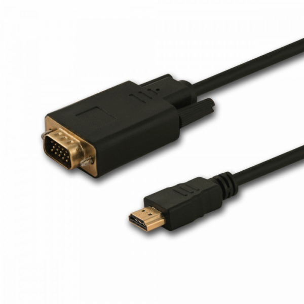 Kabel HDMI (M) - VGA (M) 1,8 m CL-197