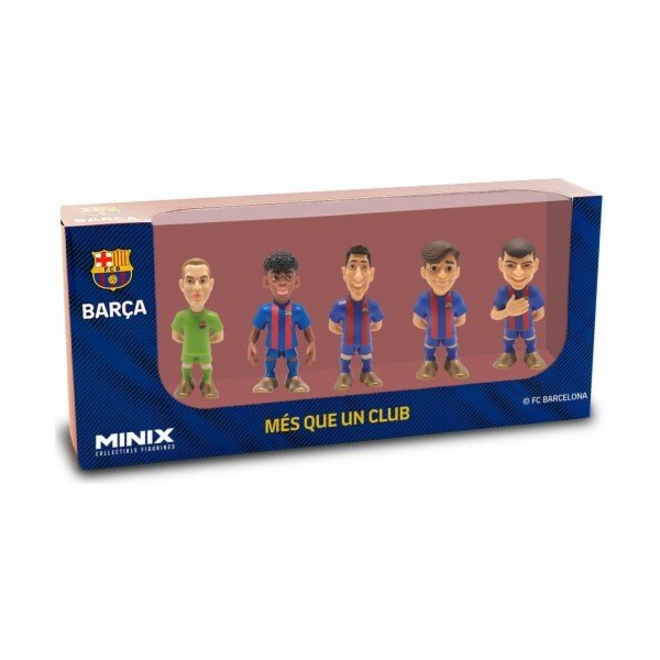 MINIX 5-PACK 7 CM - FC BARCELONA V2