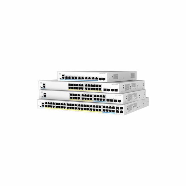 Cisco Catalyst 1300X-24T-4X - Prepínac - L3 - rízený - 4 ...