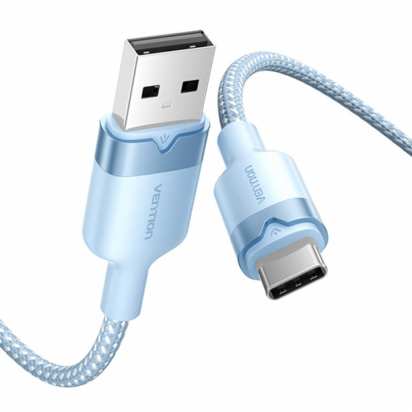 Kabel USB 2.0 A na USB-C 3A Vention CTNLH 2M (modrý)