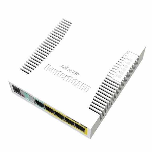 Switch Mikrotik RouterBOARD 106-1G-4P-1S (RB260GSP) 5x GL...