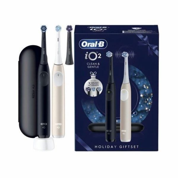 Oral-B iO Series 2 DUO Pack Geschenk-Edition, Elektrische...