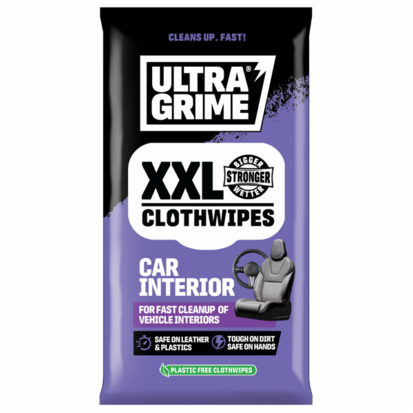 Profi čisticí ubrousky ULTRAGRIME® CAR INTERIOR 20ks XXL