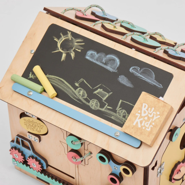 BusyKids Activity board Domeček Mini