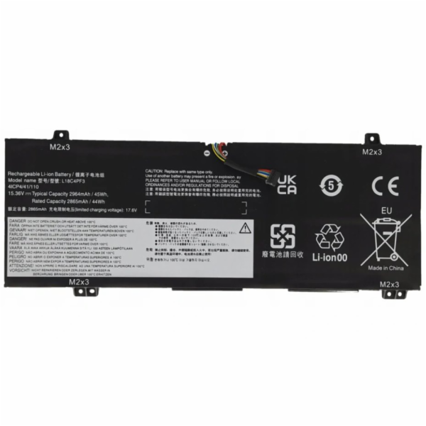 TRX baterie L18C4PF3/ 15.36V/ 2964 mAh/ 45Wh/ Li-Ion/ pro...