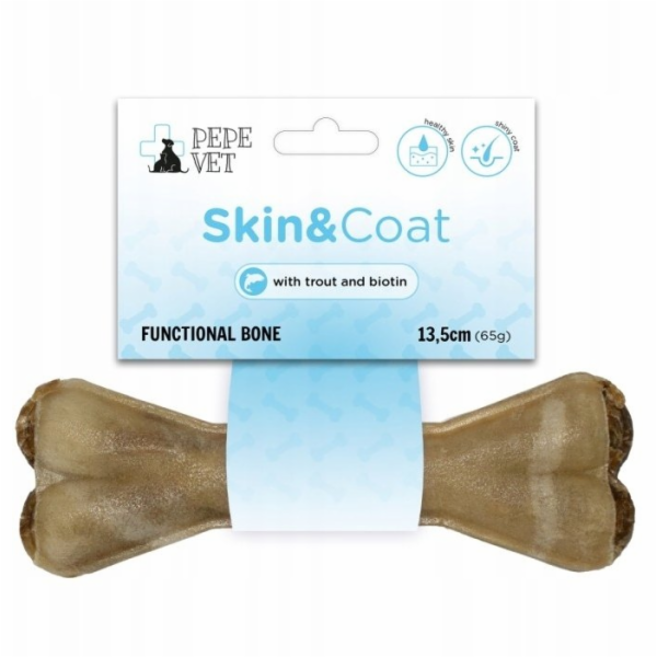 PEPE VET Skin&Coat - pamlsek pro psa - 13,5cm