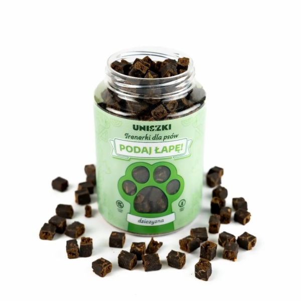 UNISZKI Podaj łapę Treats Game - pamlsek pro psa - 150g