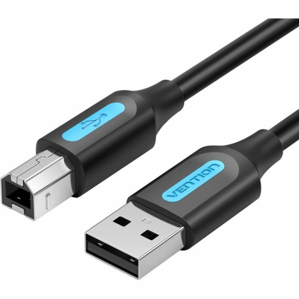 Vention COQBF USB kabel USB 2.0 1 m USB A USB B Černá