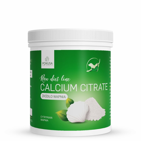 POKUSA RawDietLine Calcium Citrate - doplňky stravy pro p...