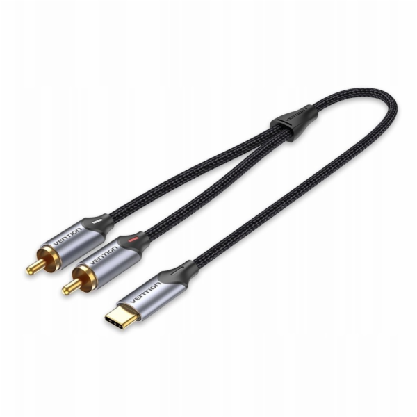 Kabel Audio Vention USB-C na 2RCA męski 1m