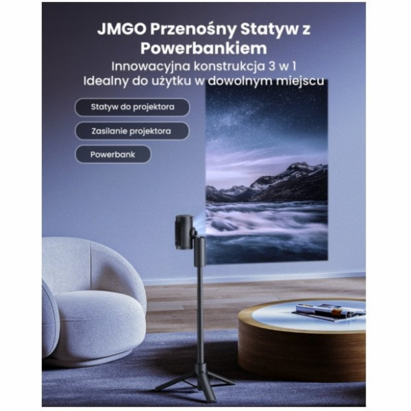 JMGO Powerbanka se stativem P0X1