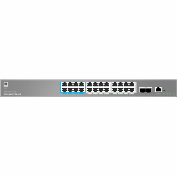 Grandstream GWN7803PH Pro L2++, Managed switch, 24x 1Gb R...