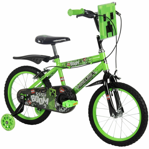 Huffy Kolo Minecraft 16" Zelené 21404W
