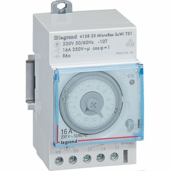 Analogový programátor LEGRAND DENNÍ SNEJENTORKEL (412823)