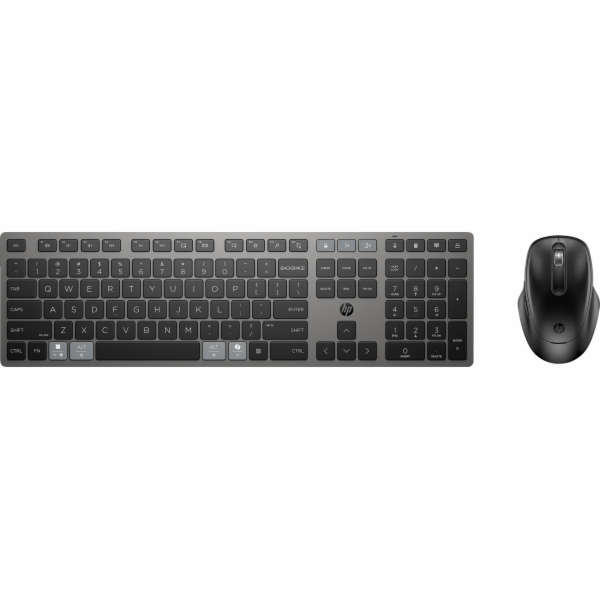 HP Kombinovaná nabíjecí bezdrátová klávesnice a myš 720 p...