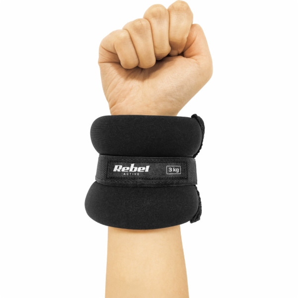 Rebel Závaží na kotníky a zápěstí 2x3kg, ACTIVE