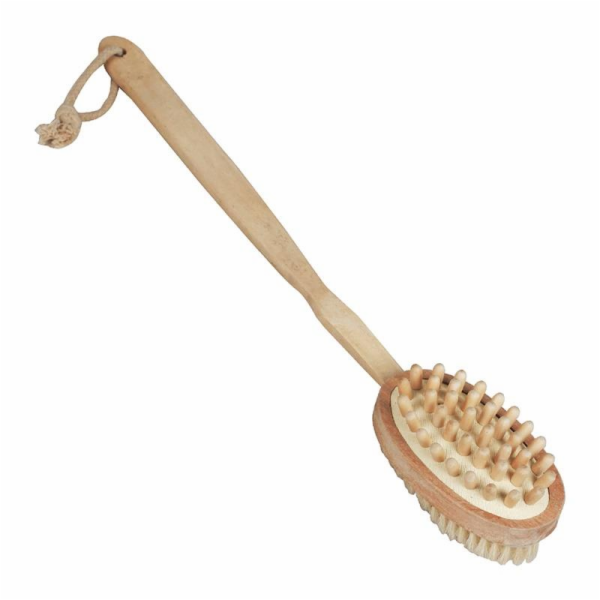 Masážní saunový kartáč FLAMMIFERA AP-018FW