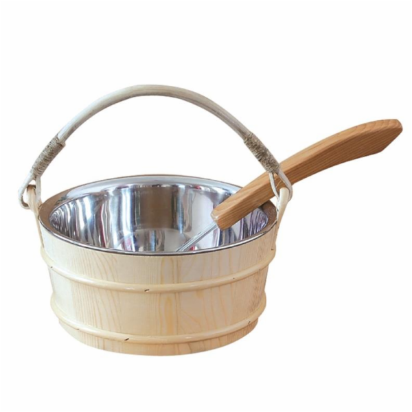 Saunová vana s lopatkou FLAMMIFERA AP-010W, 5l