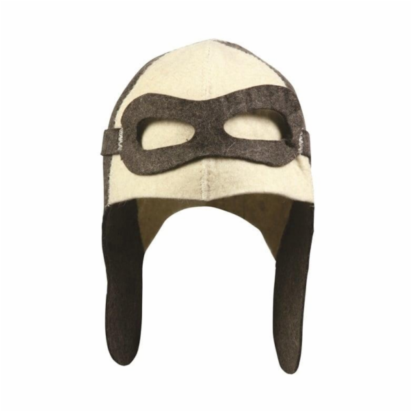 Klobouk do sauny FLAMMIFERA LAKUNAS, 27 x 27 cm, bílý