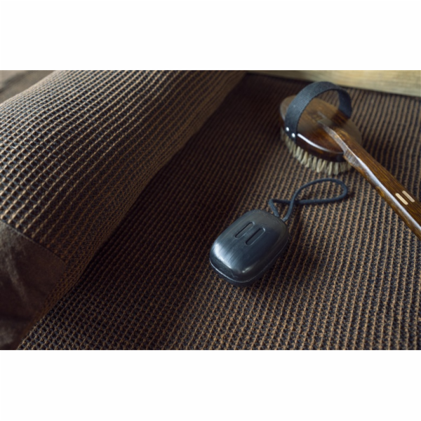 Saunový kartáč RENTO, Tmavý bambus