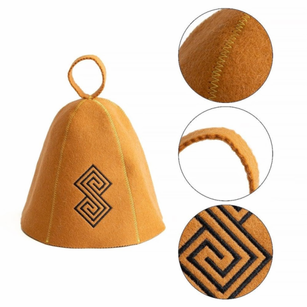 SAUNOVÁ ČELUPIČKA RSH-07-B ORANŽOVÁ