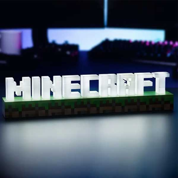 Paladone Minecraft Logo Light
