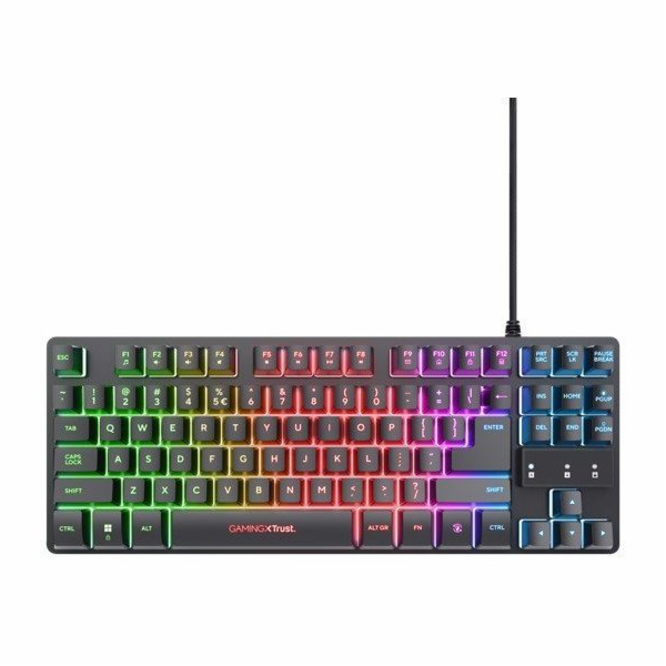 Trust GXT 833 Thado TKL klávesnice Hraní USB QWERTY Ameri...